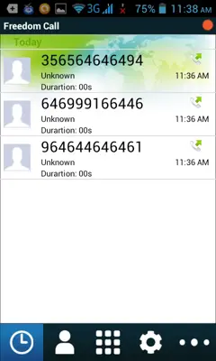 Freedom Call android App screenshot 1