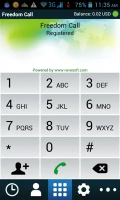 Freedom Call android App screenshot 4